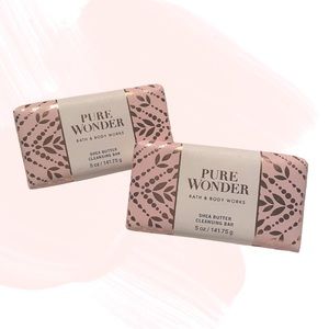 Set of 2 bars of soap